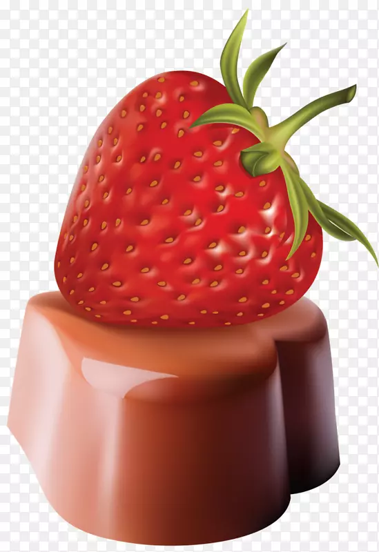 草莓馅饼果汁剪辑艺术-草莓浆果