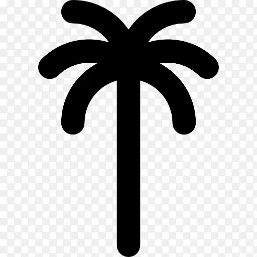 图标设计 棕榈树 线条