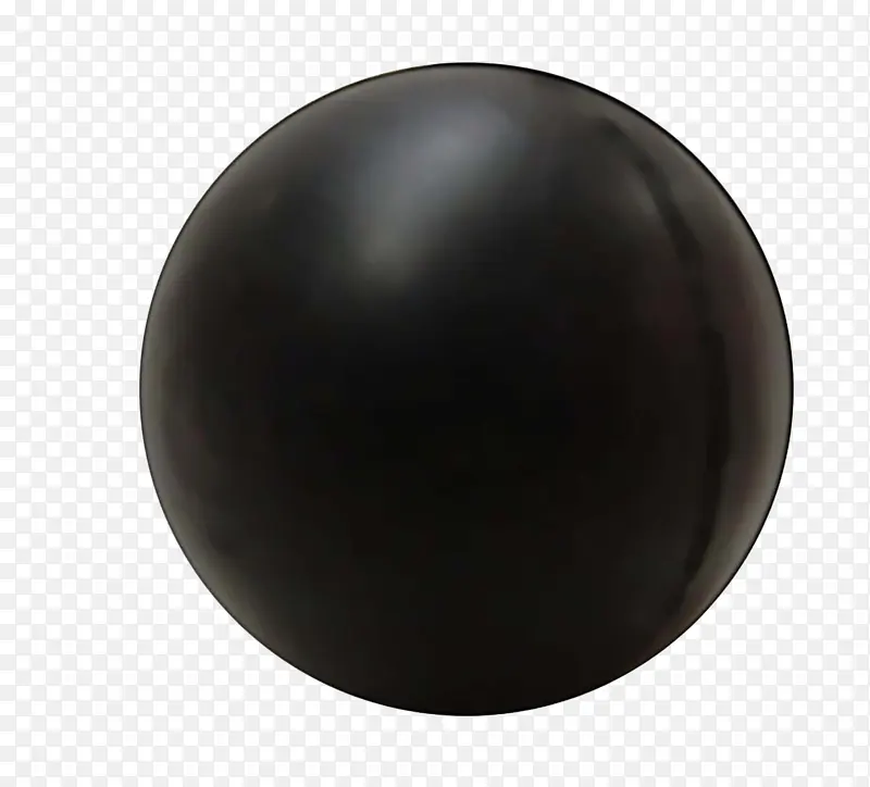 球体 黑色 球
