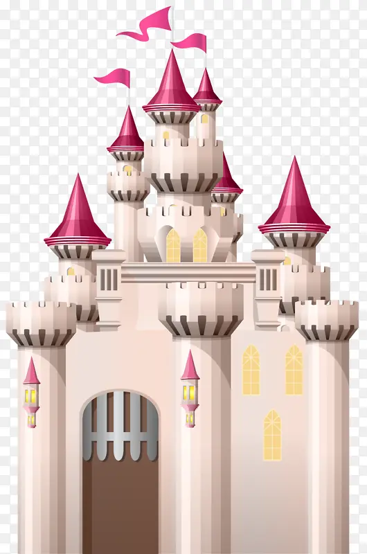 绘画 童话 城堡