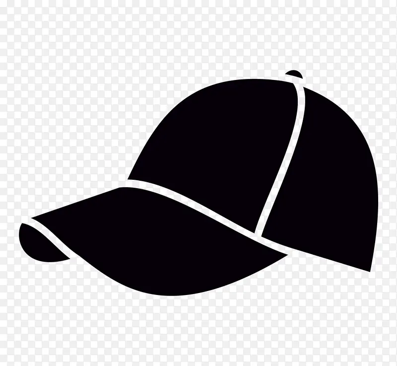 棒球帽 帽子 剪影