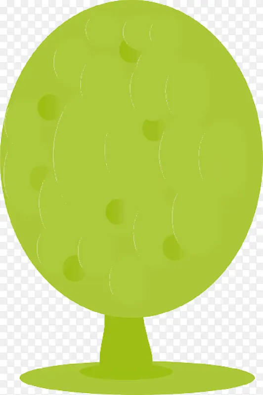 球形 绿色 黄色