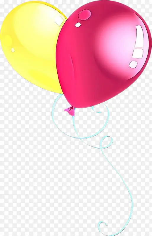 气球 心形 粉色