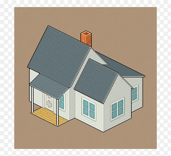 等轴测投影 绘图 建筑