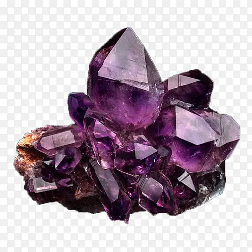 紫水晶 石英 紫色