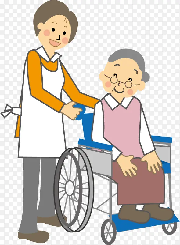 老年人 轮椅 养老院