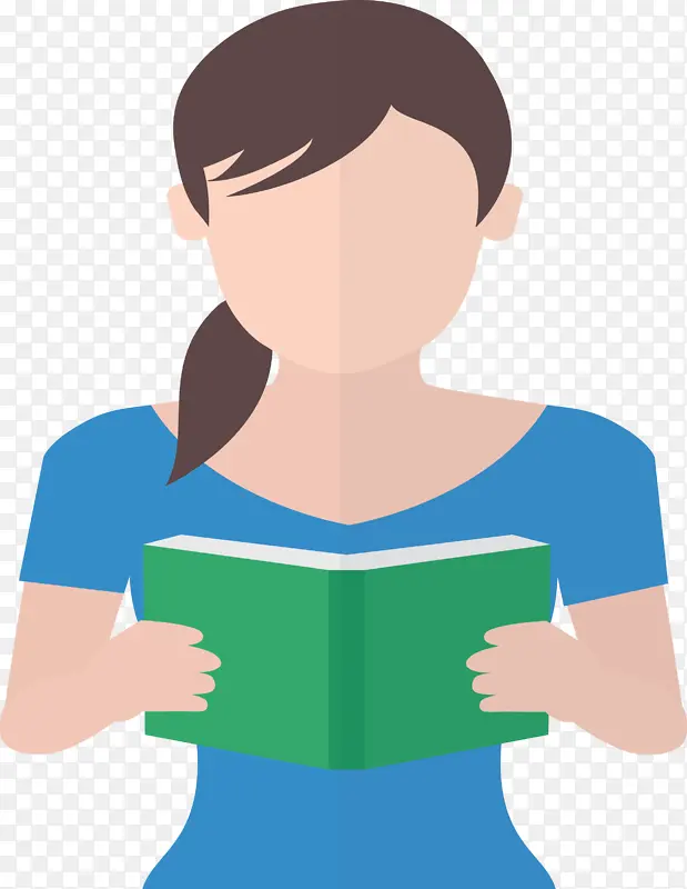阅读 学生 女人