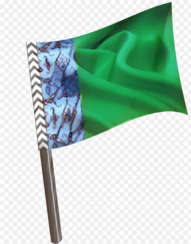旗帜 角度 绿色