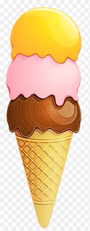 冰淇淋 冰淇淋筒 圣代