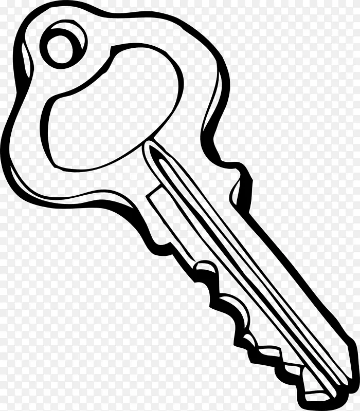 锁和钥匙 博客 绘画