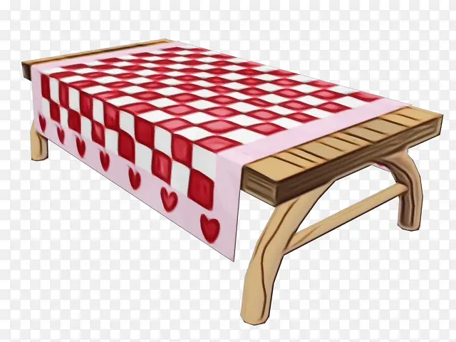 桌子 长凳 桌布