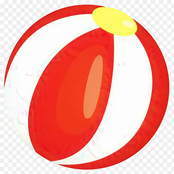 沙滩球沙滩球篮球线条艺术红色圆圈