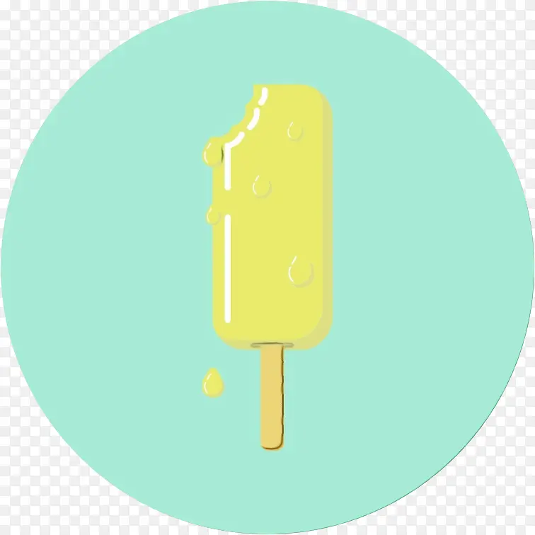 食品 黄色 冷冻甜点