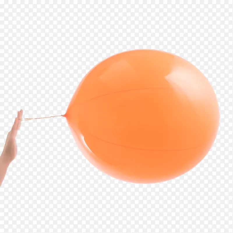 气球 橙色 派对