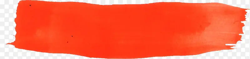 水彩画 画笔 橙色
