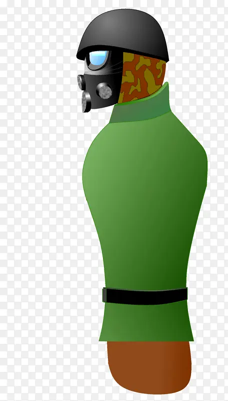 脖子 绿色 个人防护装备
