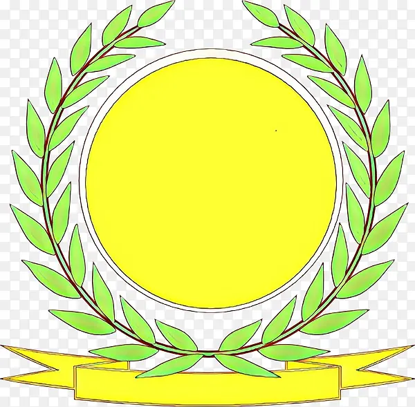 月桂花环徽章PNG图片素材下载_图片编号6760441-PNG素材网