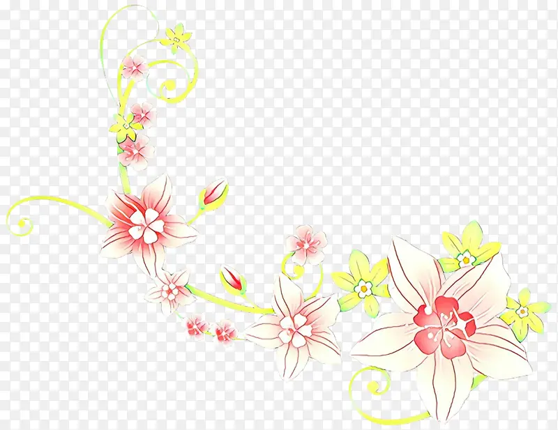 花卉设计 人体珠宝 线条