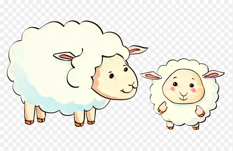 绵羊 绘画 养羊