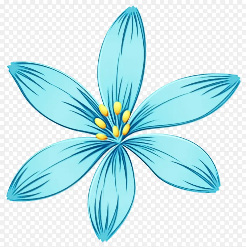 花朵 蓝色花朵 花卉设计