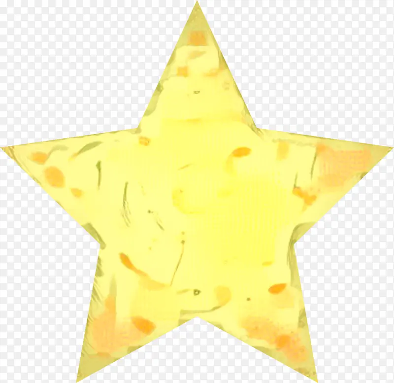 黄色 橙色 星形