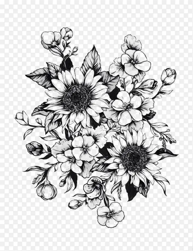 花卉设计 纹身 创意
