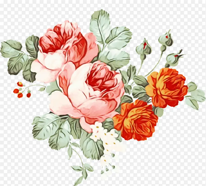 花卉 花卉设计 玫瑰