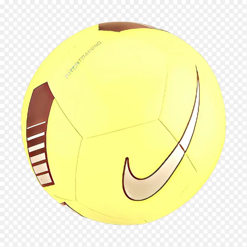 黄色 足球 球