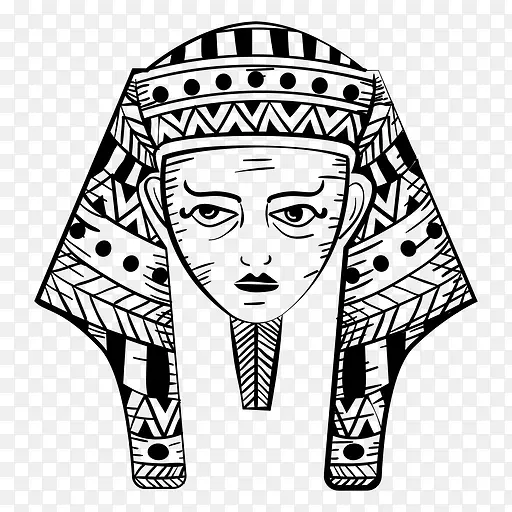 古埃及 法老 头饰