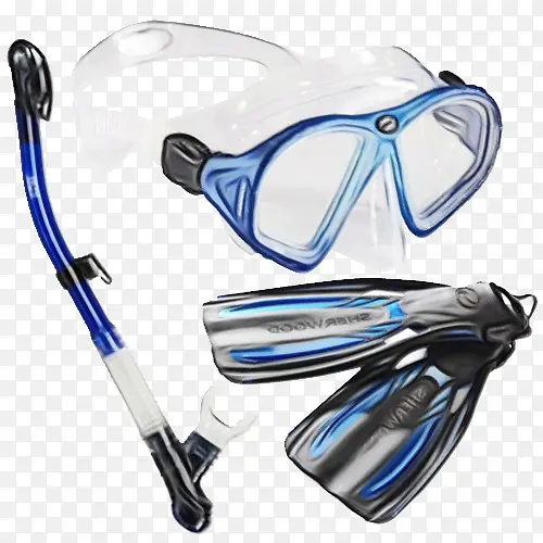潜水口罩 护目镜 眼镜