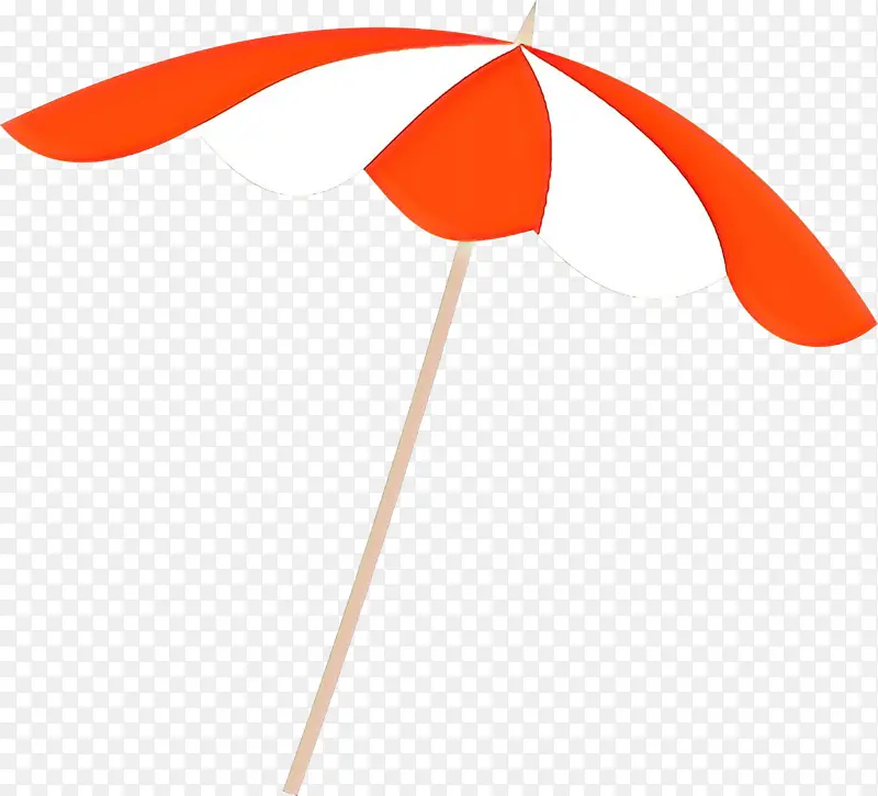 雨伞 沙滩 橙色