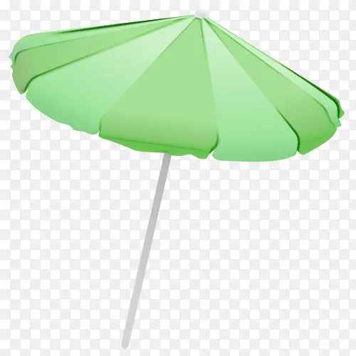 角 伞 绿