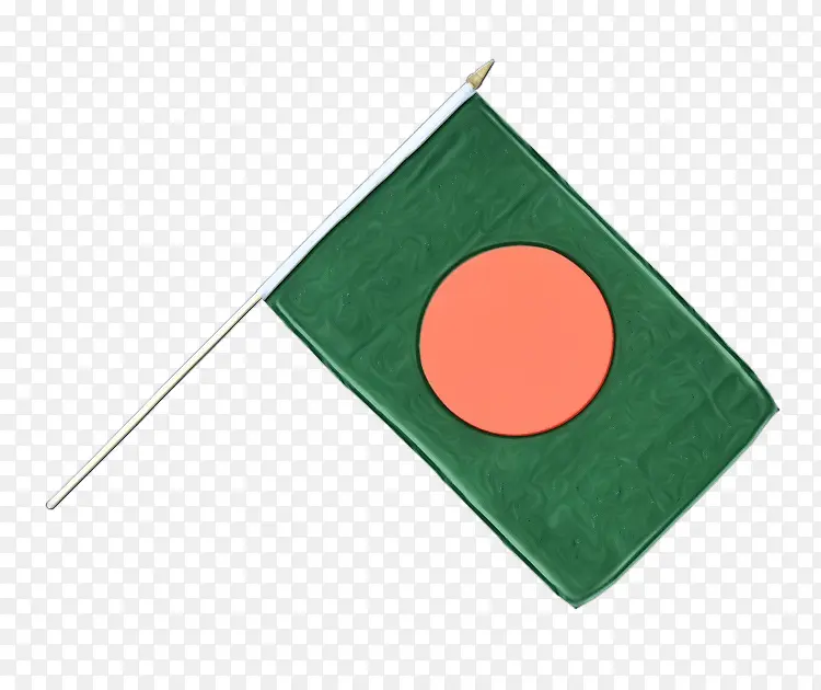 矩形 绿色 旗帜