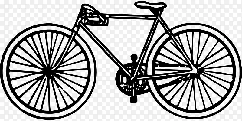 自行车 双联自行车 绘图