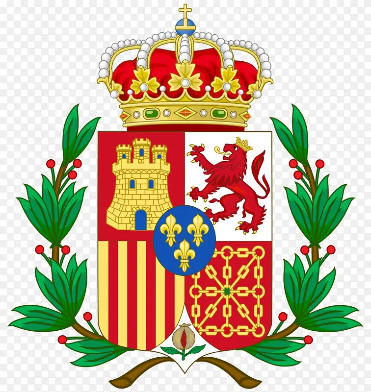 西班牙 盾形纹章 狮子