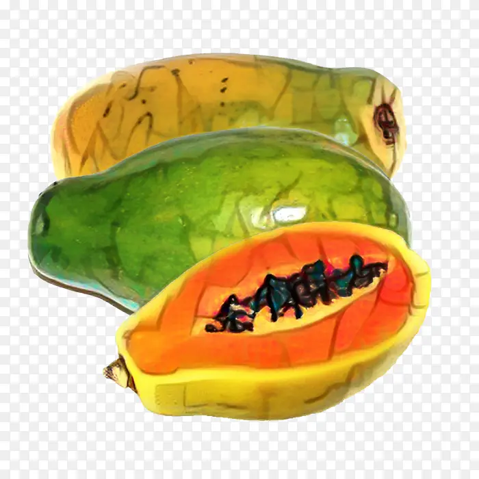 木瓜 热带水果 食品