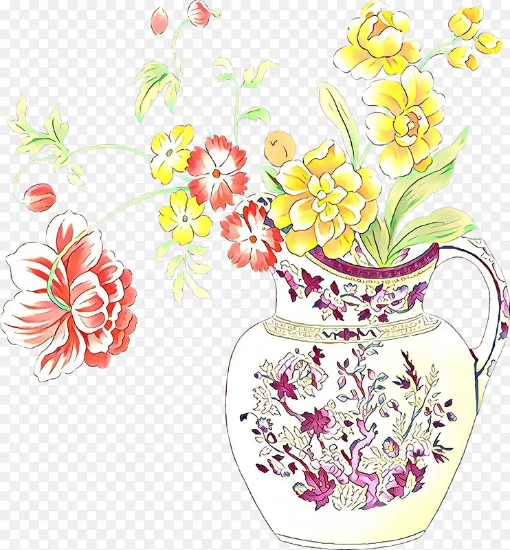绘画 静物画 花瓶里的花