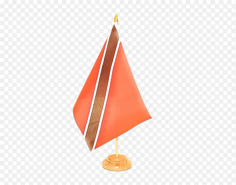 三角形 橙色 圆锥体