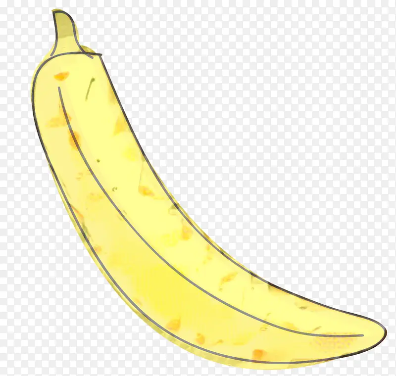 香蕉 烹饪香蕉 黄色