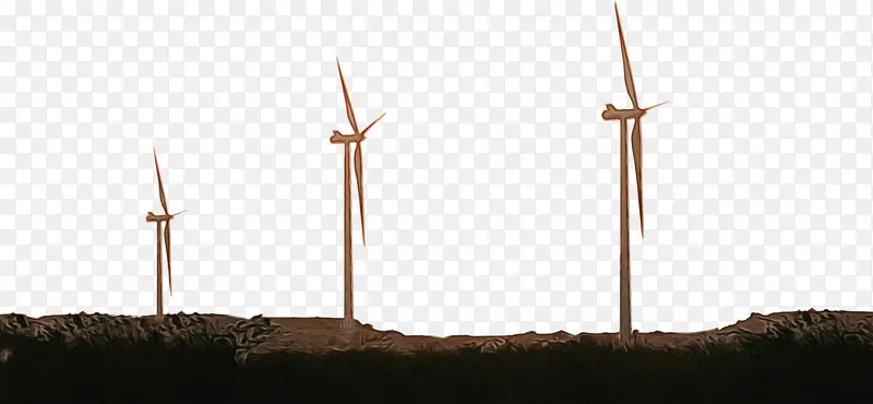 风车 风力涡轮机 能源