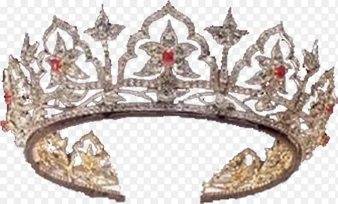 王冠 伊丽莎白女王的王冠 王冠珠宝