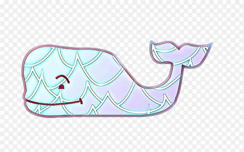 葡萄园藤蔓 鲸鱼 标志
