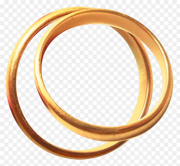戒指 结婚戒指 黄铜