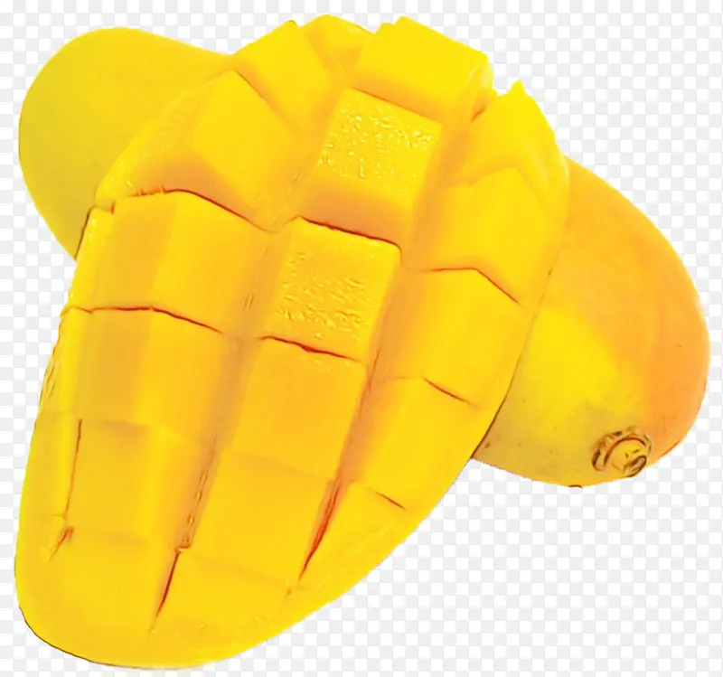 个人防护装备 黄色 水果