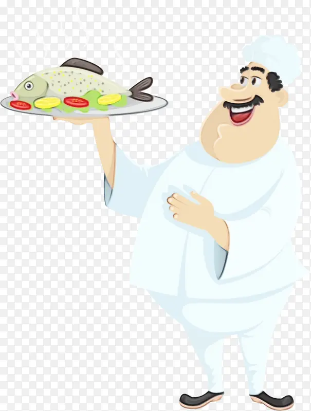 厨师 烹饪 鱼