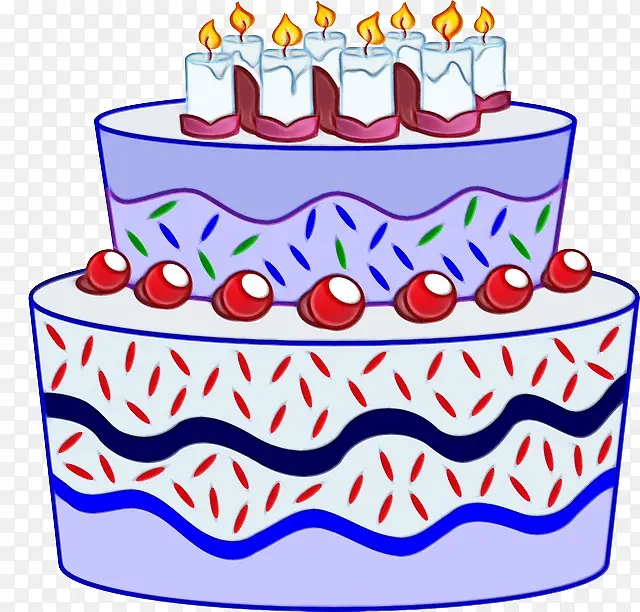 纸杯蛋糕 蛋糕装饰 生日蛋糕