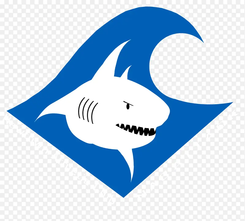 鲨鱼 纽顿 标志