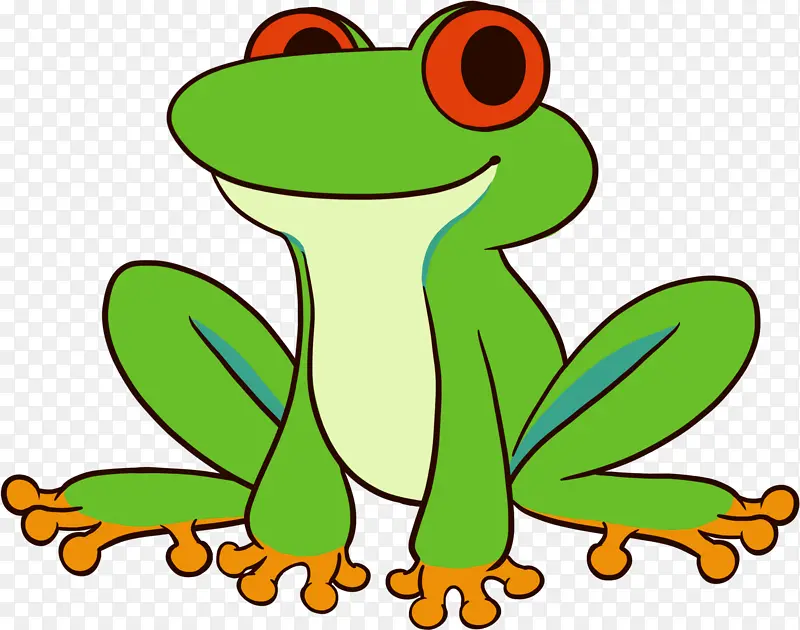 青蛙 动画 卡通