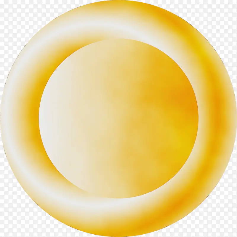 黄色 圆圈