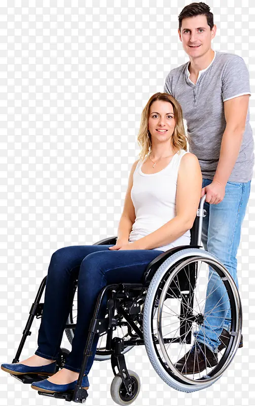 轮椅 残疾 女性